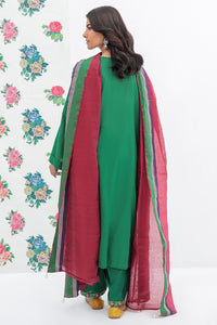 3 Piece - Dyed Embroidered Texture Lawn Suit P0633 (SO)