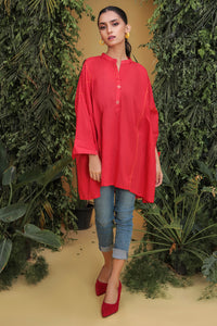 Single Solid Dyed Texture Lawn Eastern Top P2010