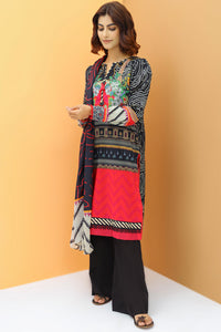 2PC Lawn Digital Print - Dupatta P2033 - PINK