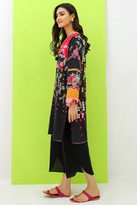 Single Shirt Lawn Digital Print P2035 - Shocking Pink