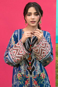 Single Shirt Lawn Digital Print with Embroidery P2037
