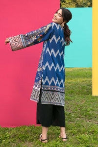 Single Shirt Lawn Digital Print with Embroidery P2037