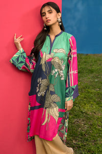 Single Shirt Lawn Digital Print P2038 - Pink