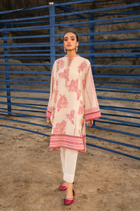 Single Shirt Jacquard Print U2144 - Pink