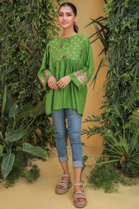 Fusion Top Lawn Dyed With Embroiderey P2197 (S0)