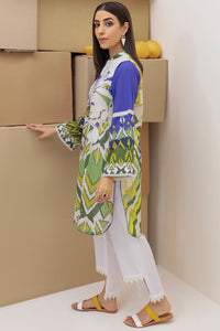 Single Shirt Printed Texture Lawn P2208 (S0)