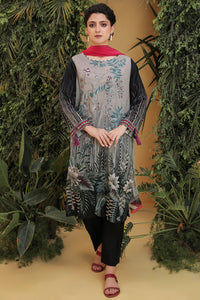 2 Piece - Embroidered Digital Printed Lawn Suit P2220