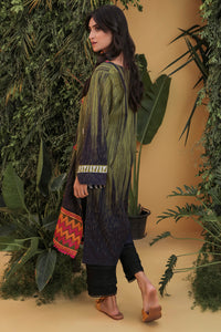Single Shirt Lawn Digital Printed with Embroidery P2223 (S0)