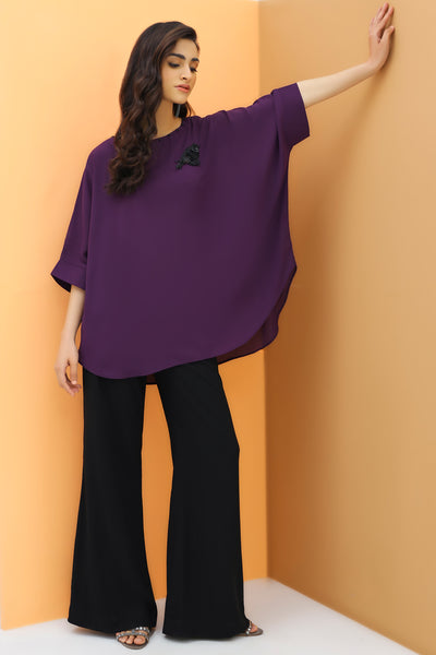 Solid Grip Top With Embellishment P2254
