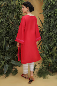 Single Dyed Schiflli Embroidered Lawn Shirt P2297 (S0)