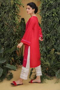 Single Dyed Schiflli Embroidered Lawn Shirt P2297 (S0)