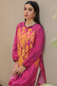 1 Piece - Digital Printed Embroidered Lawn Shirt P2392 (SO)
