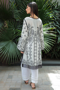 Single Shirt Lawn Paste Print With Embroidery P2411