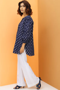 Western Top Irich Linen Printed P2472
