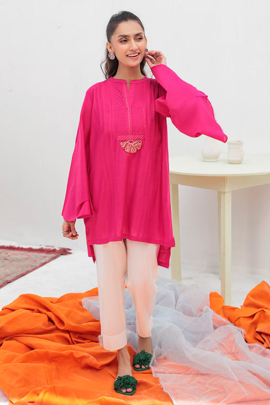 1 Piece - Dyed Lawn Shirt P2538 (SO)