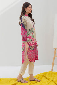 1 Piece -  Embroidered Digital Printed Lawn Shirt P2552 (SO)