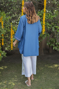 1 Piece - Embroidered Lawn Fusion Top P2563 (SO)