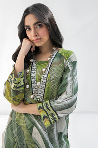 1 Piece - Digital Printed Lawn Texture Shirt P2603 (SO)