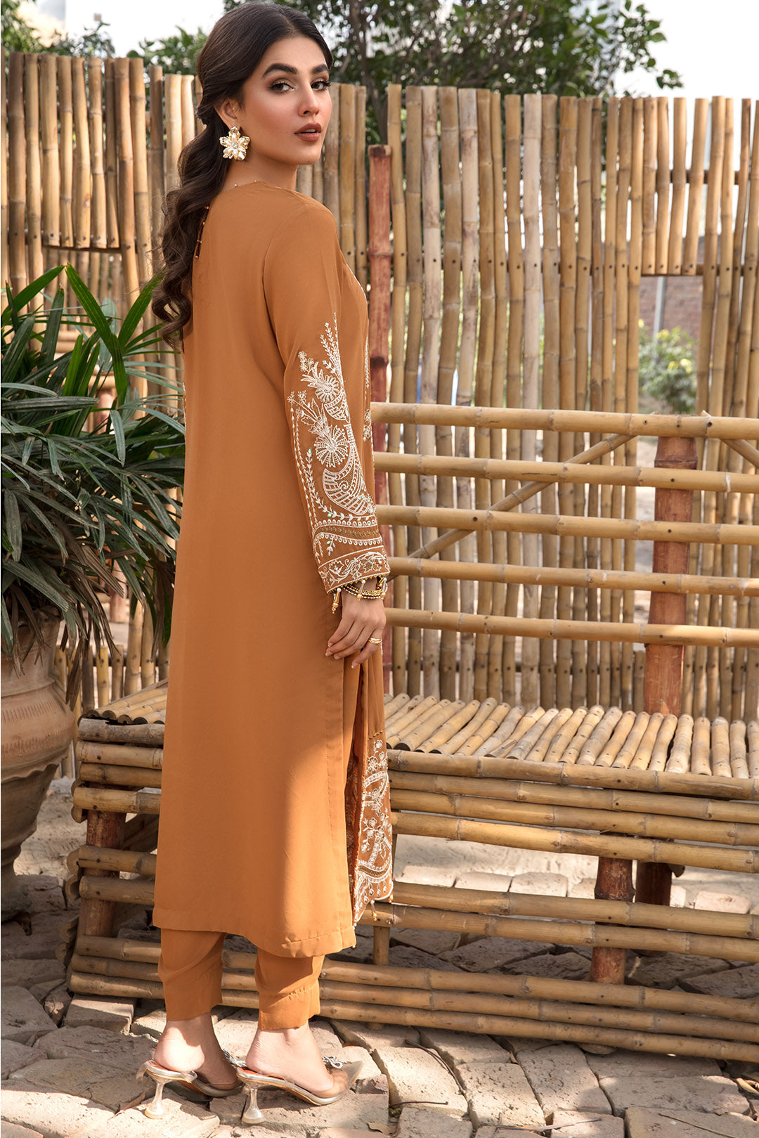 Embroidered Georgette Suit - P2660 (S0)