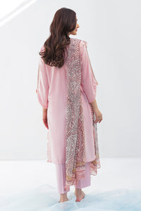 3 Piece - Dyed Lawn Schiffli Suit P2816