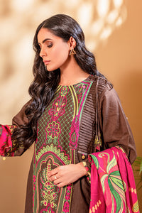 3 Piece - Embroidered Khaddar Suit U0053