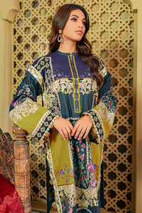 2 Piece - Printed Khaddar Suit U0057