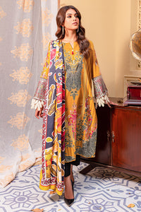 2 Piece - Printed Khaddar Suit U0065