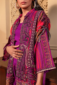 2 Piece - Embroidered Printed Khaddar Suit U0067