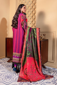 2 Piece - Embroidered Printed Khaddar Suit U0067