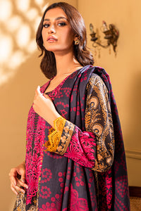 3 Piece -Printed Khaddar Suit U0073