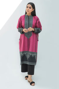 1 Piece - Digital Printed Cotton Slub Khaddar Shirt U0316