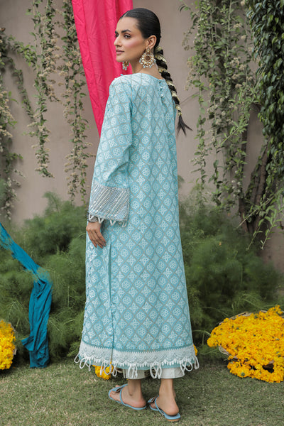 1 Piece - Embroidered Paste Printed Lawn Suit U0383A (SO)