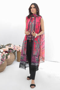 2 Piece - Digital Printed Lawn Suit U0393 (S0)