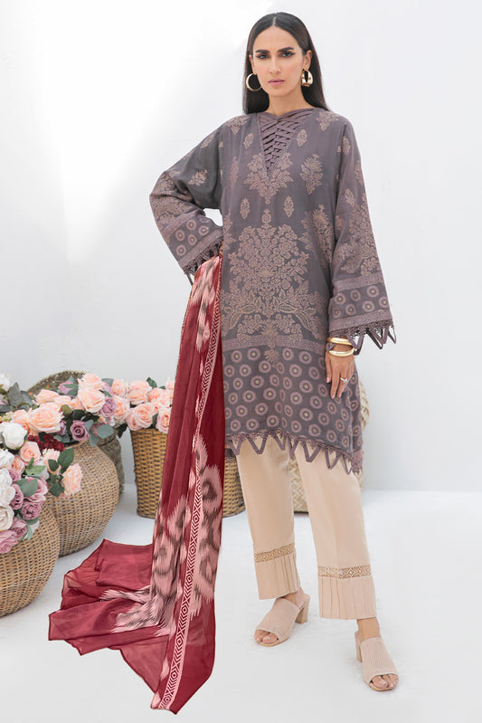 2 Piece - Dyed Jacquard Suit U0400A (SO)