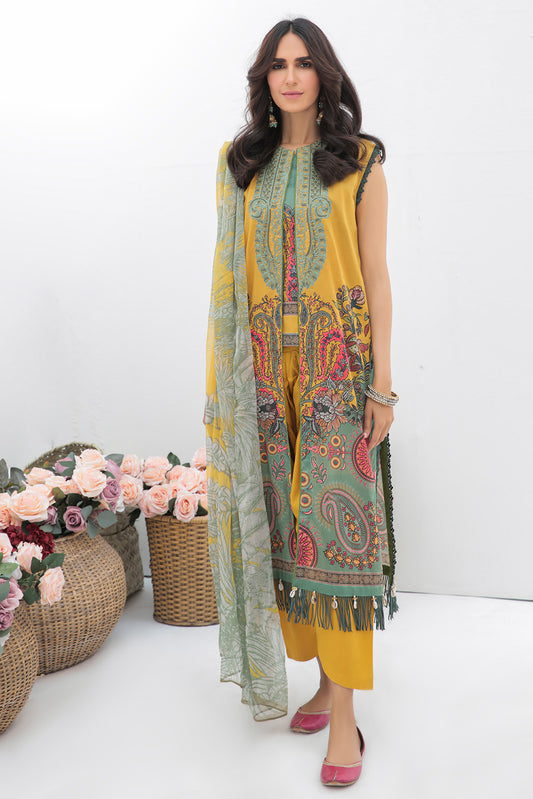 2 Piece - Digital Printed Lawn Suit U0405 (SO)