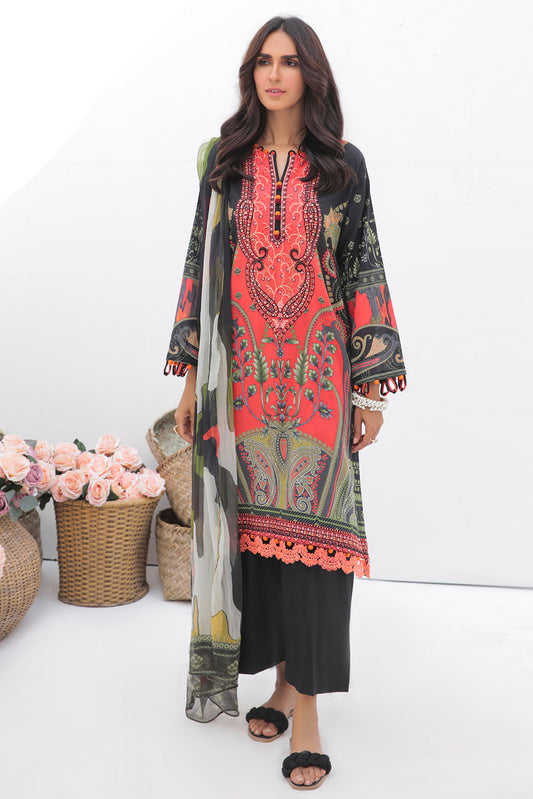 2 Piece - Digital Printed Lawn Suit U0406A (SO)