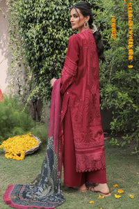 2 Piece  - Embroidered Digital Printed Texture Lawn Suit U0408 (SO)