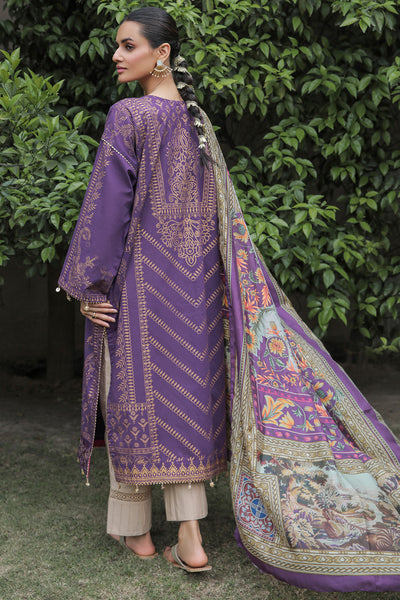 2 Piece  - Embroidered Paste Printed Lawn Suit U0413A (SO)