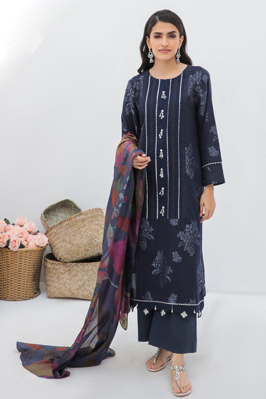 2 Piece - Dyed Jacquard Suit U0415A (SO)