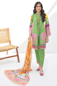 3 Piece - Dyed Embroidered Lawn Suit U0418A (SO)