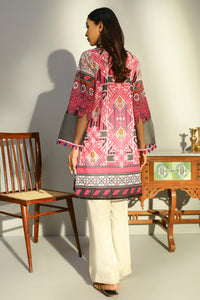 Single Shirt Lawn Digital Print U2138 - Pink
