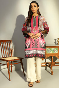 Single Shirt Lawn Digital Print U2138 - Pink