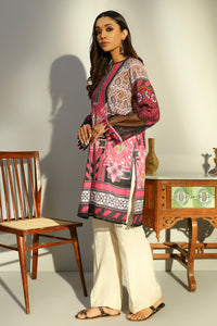 Single Shirt Lawn Digital Print U2138 - Pink