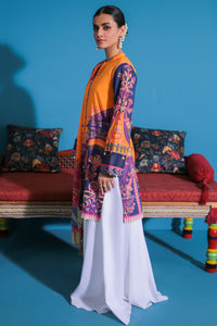 2PC Textured Lawn Digital Printed U2381