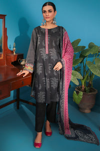 3PC Digital Printed Lawn U2386