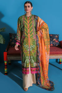 2PC Digital Lawn Embroidered U2401