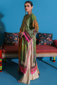 2PC Digital Lawn Embroidered U2401