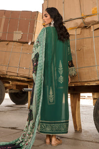 3PC Jacquard Dyed with Embroidery - Green U2405