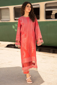 Single Shirt jacquard Dyed  - Pink U2767A (S0)