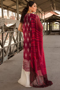 2PC Lawn Digital Print - Dupatta - Shocking Pink U2772